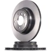 Brembo 2016 BMW 328i/15-16 328i xDrive/17-18 330i Rear Premium UV Coated OE Equivalent Rotor
