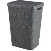 Curver jute wasbox 58 liter donkergrijs |