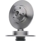 FERODO Remschijf DDF2602-1 achter, volledig, 1 Stuk