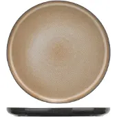 COSY&TRENDY 6x Cosy&Trendy Bord Lerida Woestijn ø20,5cm zandbruin, Bord, Bruin