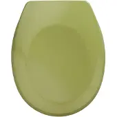 Wenko WC bril Bergamo - antibacterieel mosgroen Duroplast - RVS scharnieren - Toiletbril - Toiletzitting - Groen