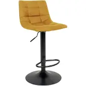 Ebuy24 Middelfart Barkruk Geel (Set van 2)
