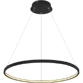 Globo Hanglamp Ralph, zwart, Woon-/ Eetkamer, metaal