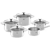 Fissler Copenhagen pannenset, 5-delig. Artikelnummer: 040-114-05-000/0. EAN: 4009209371207