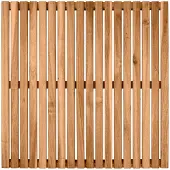 Wenko Saunavloerrooster Acacia BxL: 55 x 55 cm (1 stuk)