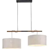 JUST LIGHT Witte Hanglamp Green Sofie Duo
