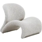 House Nordic Fauteuil Sofia | polyester grijs 77x82x73 cm fauteuils | NADUVI
