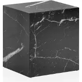 Wohnling Salontafel MONOBLOC zwart 40x40x45 cm - WL6.854