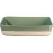 Asa selection Ovenschaal Grande Al Forno Rectangular Sage Green 28,5 x 20 cm