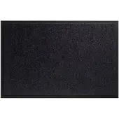 Sencys Deurmat Twister - Polyamide - Grafiet - Wasbaar - 40x60cm