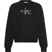 Calvin Klein Sweatshirt grijs / zwart / wit