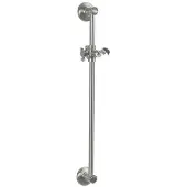 Sapho Antea Douchestang, verstelbare houder, rond, 67cm, nikkel