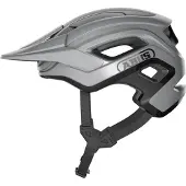 ABUS Fietshelm CLIFFHANGER Ti silver S - 51-55 cm - zilver - Geschikt voor gebruik op mountainbikes - 300 g