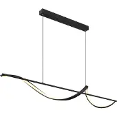 Globo Golvende hanglamp Violino zwart design