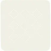 Spirella Antislip Douchemat Alaska - Wit - 55x55cm