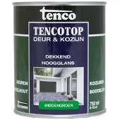 Tenco Tencotop deur & kozijn dekkend zijdeglans middengroen 750 ml