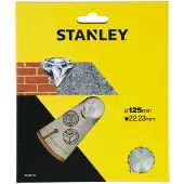 Stanley Diamantschijf Sta38137-xj - Beton En Steen - 125x22,23mm - Gesegmenteerd