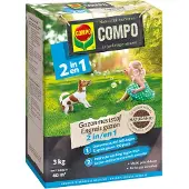 Compo Gazonmeststof 2-in-1 (40 M²) 3kg
