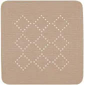 Spirella Antislip Badmat Alaska - Taupe - 55x55cm