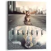 Reinders! Artprint op hout Set Your Mind