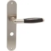 Avenue Deurkruk Op Schild Nostalgie - Metaallegering - Nikkel - Wc-sluiting - Afstand 63 Mm