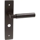 Avenue Deurkruk Op Schild Arkitekt - Staal - Zwart - Wc-sluiting - Afstand 63 Mm