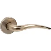 Avenue Deurkruk Op Rozet Vola - Messing - Overig Metaal Mat Nikkel - Rozet Diam. 53 Mm
