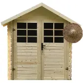 Solid Tuinhuis Initia Oulu - Onbehandeld - 180x181cm