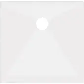 Allibert Diam Douchebak - 90x90- Wit- Glanzend