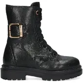 Mexx leren veterboots zwart Meisjes Leer - maat 33