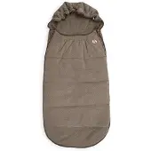 Lodge autostoel voetenzak teddy fleece bruin unisex | Maat: 0-36 mnd