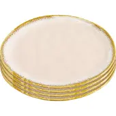 Kare design Nala Rose Ø26cm Steengoed Dinerbord - Roze