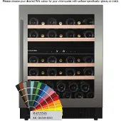 Dunavox DAUF-39.121DC wijnkoelkast onderbouwkoelkast, nis hoogte 82 cm., zuinig energieklasse F