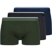 Skiny Boxershorts donkerblauw / groen / zwart