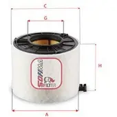 Sofima S 7G33 A Luchtfilter