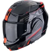 Scorpion EXO-Tech Evo Traveller Zwart Brons Systeemhelm Maat 2XL