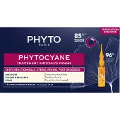 Phyto cyane Réactionelle Traitement Antichute Femme 12 x 5 Ampullen - 60ml