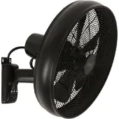 Beacon Lighting Zwarte Wandventilator Breeze Wall Fan Ø 46cm