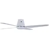 Beacon Ventilator plafond Aria CTC Led Ø 122cm wit IP55