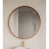 Gliss Design Asteri ronde spiegel 40cm rosé koper