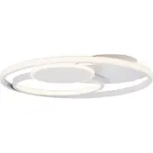 Brilliant Plafondlamp Runda 50cm 3-rings wit