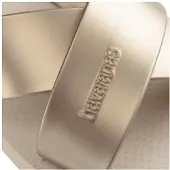 Havaianas HAV. AQUA METALLIC BEIGE Dames Slippers - beige