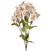 Clayre & Eef Kunstbloem - Zijden 63 cm Beige Kunststof Kunstbloemen