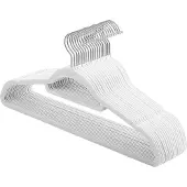 Songmics Antisliphangers met trekstang, Wit
