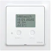 Eltako FTAF55ED/230V-wg Temperatuurregelaar FSK 868 MHz Inbouw (in muur of meubel) Schakelvermogen (max.) 4000 VA Bereik max. (in het vrije veld) 30 m