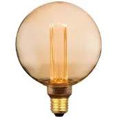 Eglo Ledfilamentlamp Globe - Amber - D12,5cm - Dimbaar - Warm Wit - E27 - 9w