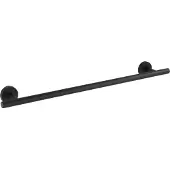 Wenko Handdoekhouder Bosio Uno RVS zwart mat 60cm breed - Handdoekrek - Handdoekenrek - Handdoekstang