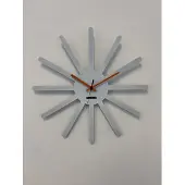 Mosa MOSACLOCK * ETOILE BLANC ** Wandklok Modern Industrieel Design **