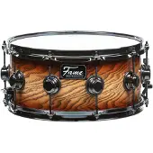 Fame Fortress Snare 14"x6,5" Brown Burst - Snaredrum