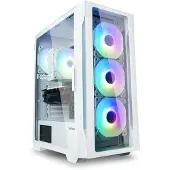 Zalman I3 NEO TG WHITE computerbehuizing Midi Tower Wit